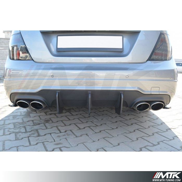 Diffuseur Maxton V2 Mercedes Classe C W204 AMG-Line 2011 - 2014